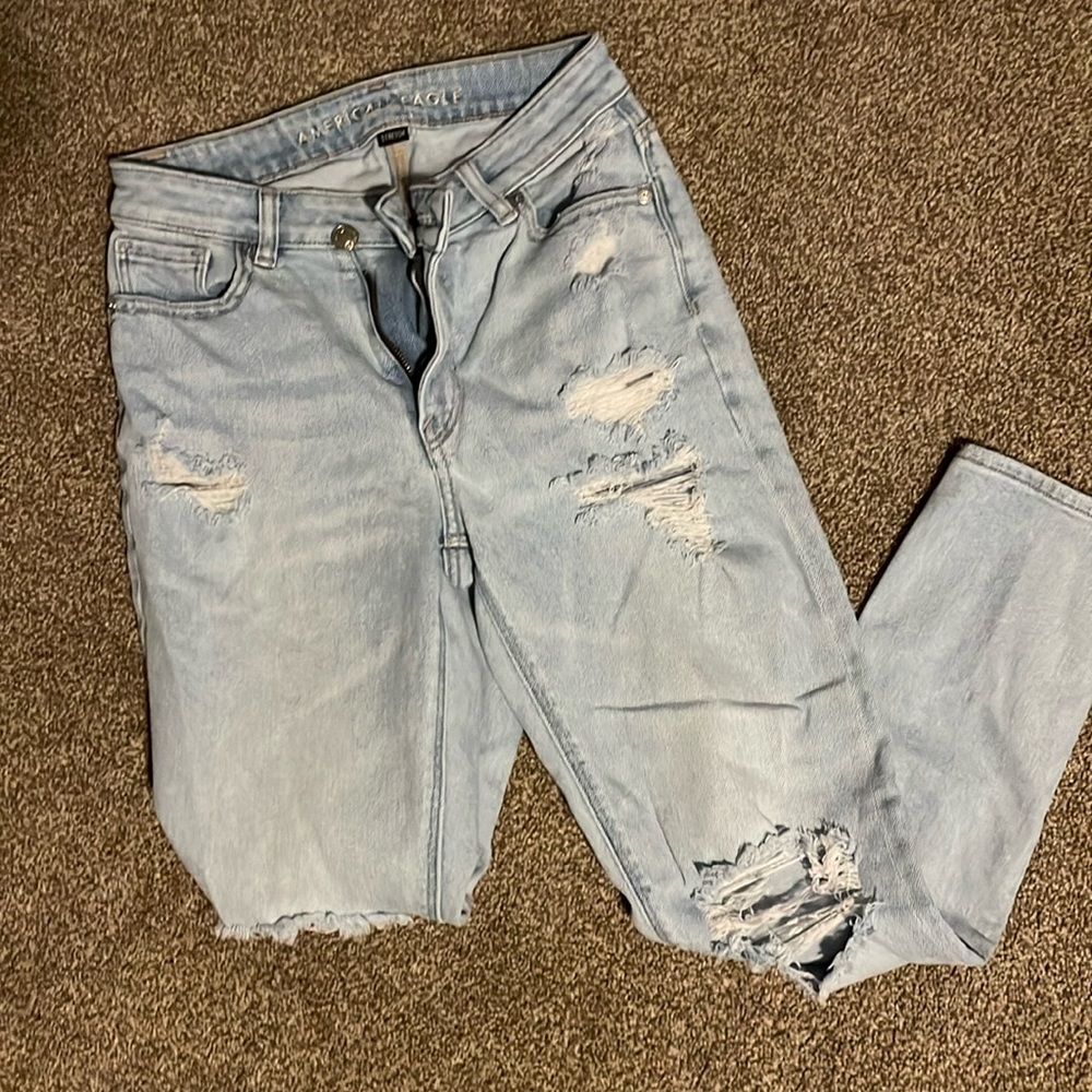 AE Highest Rise Mom Jean - 0